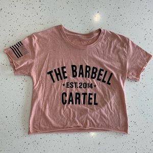 Barbell Cartel Crop Tee